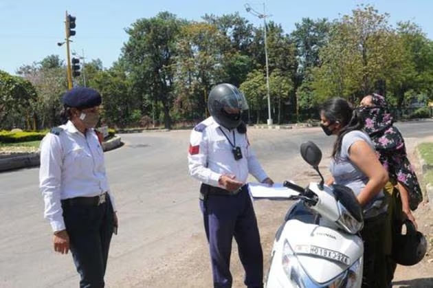 Chandigarh Challan Lockdown Chandigarh During Chandigarh Traffic